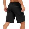 imageTBMPOY Mens Shorts Golf 9quot Casual Elastic Waist Quick Dry Flat Front Travel Shorts with 5 PocketsBlack