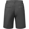 imageTBMPOY Mens Shorts Golf 9quot Casual Elastic Waist Quick Dry Flat Front Travel Shorts with 5 PocketsDark Grey