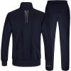 imageTBMPOY Mens Tracksuits Sweatsuits for Men Sweat Track Suits 2 Piece Casual Athletic Jogging Warm Up Full Zip Sets01 Navygrey