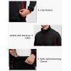 imageTBMPOY Mens Tracksuits Sweatsuits for Men Sweat Track Suits 2 Piece Casual Athletic Jogging Warm Up Full Zip Sets03 Blackwine Red