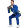 imageTBMPOY Mens Tracksuits Sweatsuits for Men Sweat Track Suits 2 Piece Casual Athletic Jogging Warm Up Full Zip Sets03 Royal Bluegreen