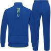 imageTBMPOY Mens Tracksuits Sweatsuits for Men Sweat Track Suits 2 Piece Casual Athletic Jogging Warm Up Full Zip Sets03 Royal Bluegreen