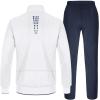 imageTBMPOY Mens Tracksuits Sweatsuits for Men Sweat Track Suits 2 Piece Casual Athletic Jogging Warm Up Full Zip Sets03 Whitedarl Blue