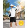 imageTBMPOY Mens UPF 50 Long Sleeve Shirts Pullover Sun Protection Rash Guard Fishing Golf Hiking Running 14 Zip T Shirt