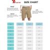 imageTBMPOY Mens Work Dress Shorts Golf Stretch Waistband Summer Pleated Casual Business Dressy Short for Men with PocketsKhaki
