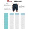 imageTBMPOY Mens Work Dress Shorts Golf Stretch Waistband Summer Pleated Casual Business Dressy Short for Men with PocketsNavy