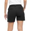 imageTBMPOY Womens 5 Golf Hiking Shorts Quick Dry with 5 Pockets Stretch Athletic Casual Summer Trip Water Resistant Black L