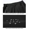 imageTBMPOY Womens 5 Golf Hiking Shorts Quick Dry with 5 Pockets Stretch Athletic Casual Summer Trip Water Resistant Black L