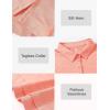 imageTBMPOY Womens Golf Polo Shirts Short Sleeve UPF 50 Dry Fit Athletic Tennis TShirts Zip Up Athletic Sports ShirtButton Pink