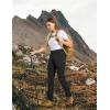 imageTBMPOY Womens Hiking Cargo Pants Lightweight Water Resistant Quick Dry Fishing Camping Travel Work Pant with 6 PocketsBlack