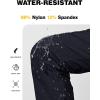 imageTBMPOY Womens Hiking Cargo Pants Lightweight Water Resistant Quick Dry Fishing Camping Travel Work Pant with 6 PocketsNavy
