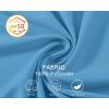 imageTBMPOY Womens UPF 50 Long Sleeve Quick Dry Zipper Sun Protection ShirtsCarolina Blue2