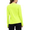 imageTBMPOY Womens UPF 50 Long Sleeve Quick Dry Zipper Sun Protection ShirtsGreen2