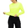 imageTBMPOY Womens UPF 50 Long Sleeve Quick Dry Zipper Sun Protection ShirtsGreen2