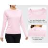 imageTBMPOY Womens UPF 50 Long Sleeve Quick Dry Zipper Sun Protection ShirtsLight Pink2