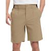 imageTBMPOY Mens Work Dress Shorts Golf Stretch Waistband Summer Pleated Casual Business Dressy Short for Men with PocketsKhaki