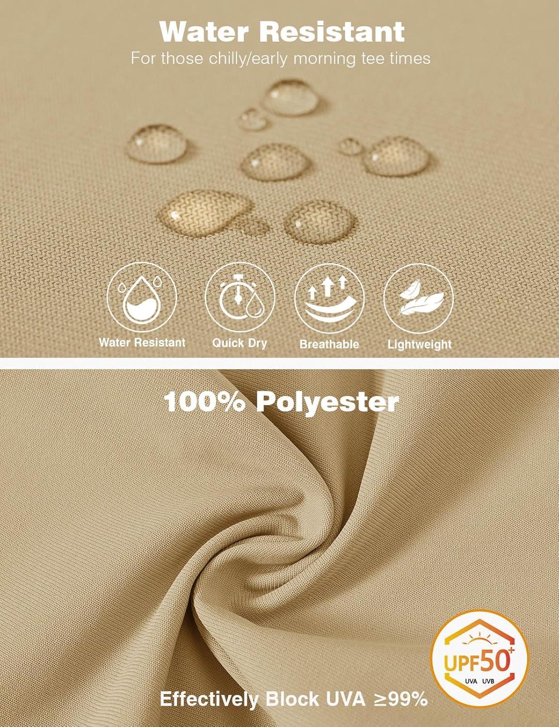 imageTBMPOY Mens Golf Pants Stretch Relaxed Fit with 5 Pockets Comfortable Lightweight Work Dress Pants Summer Casual SlacksKhaki02