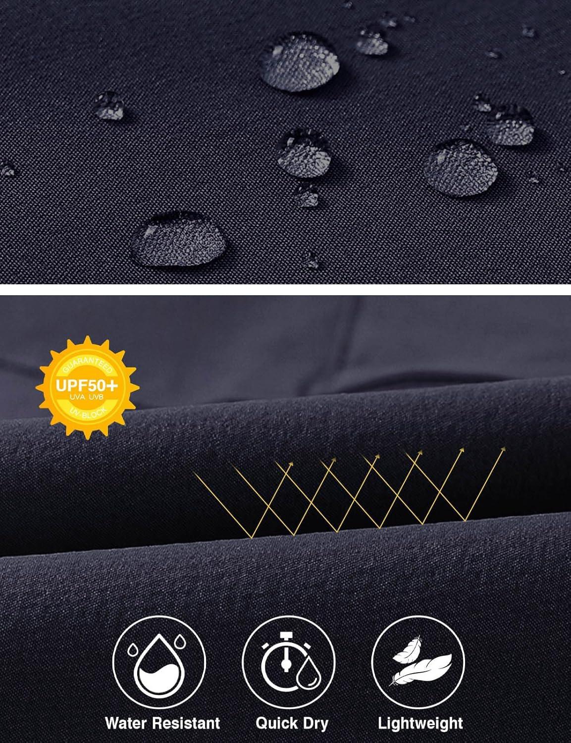 imageTBMPOY Mens Hiking Pants Lightweight 6 Cargo Pockets Quick Dry Water Resistant Outdoor Travel Work FishingNavy
