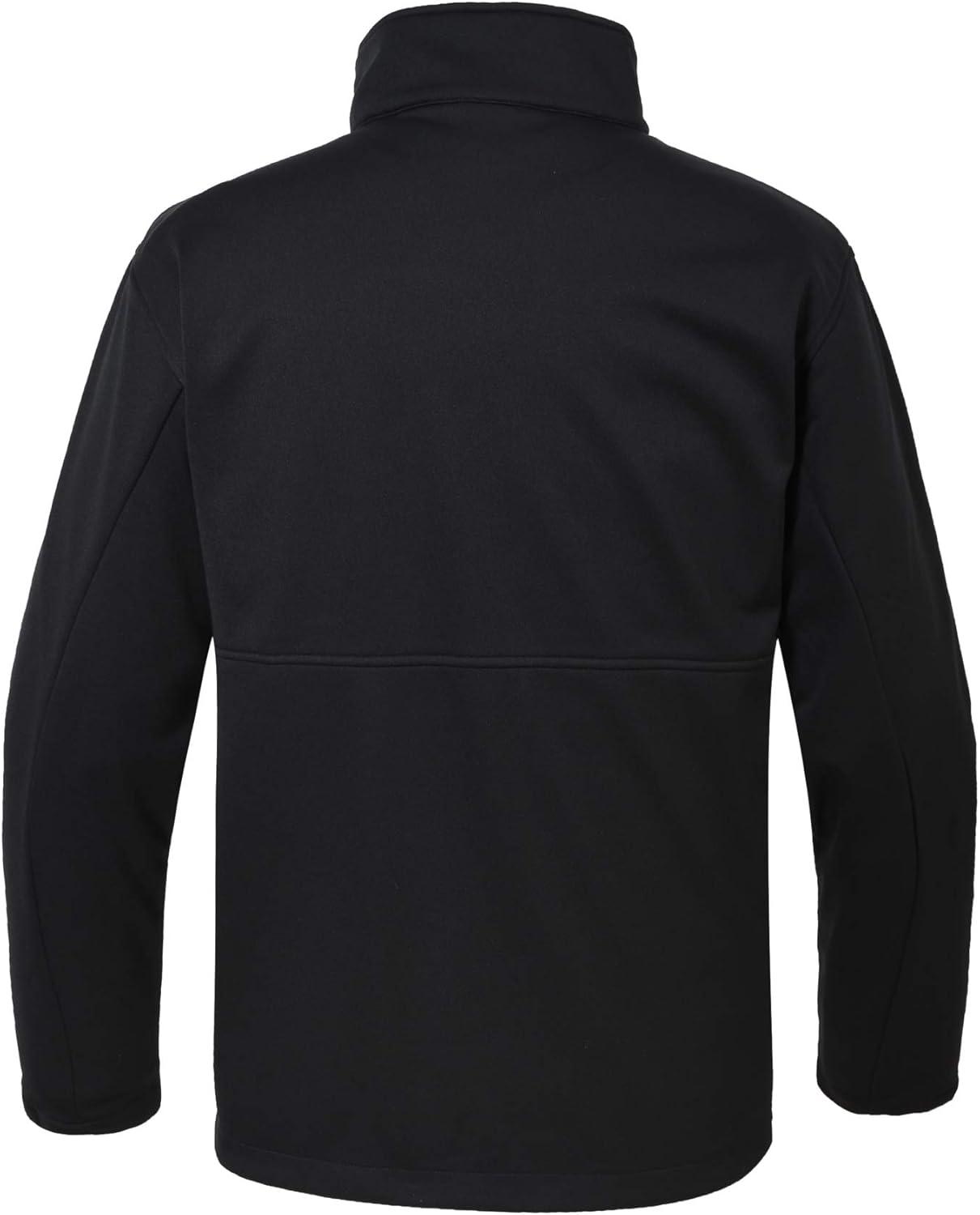 imageTBMPOY Mens Softshell Windproof Jacket Outdoor FleeceLined Water Resistant Coat Winter Outerwear