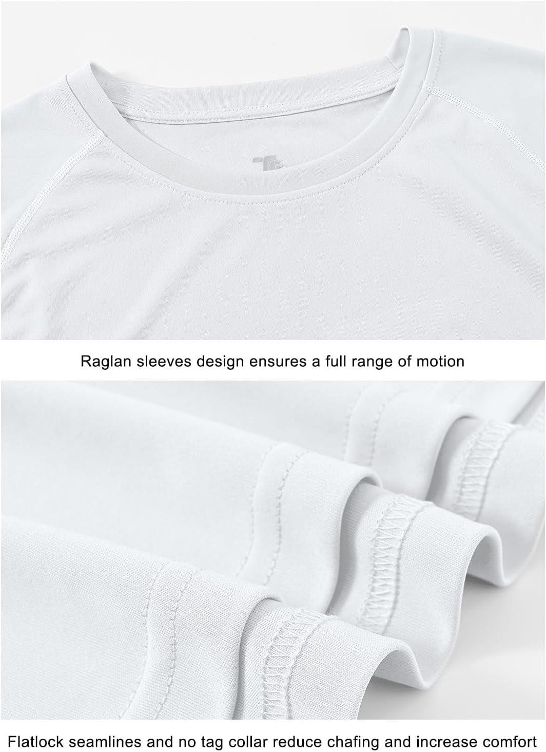 imageTBMPOY Mens Sun Protection Hiking Shirts Long Sleeve Water UPF 50 SPF UV Shirts Lightweight Fishing Hiking Swimming1white