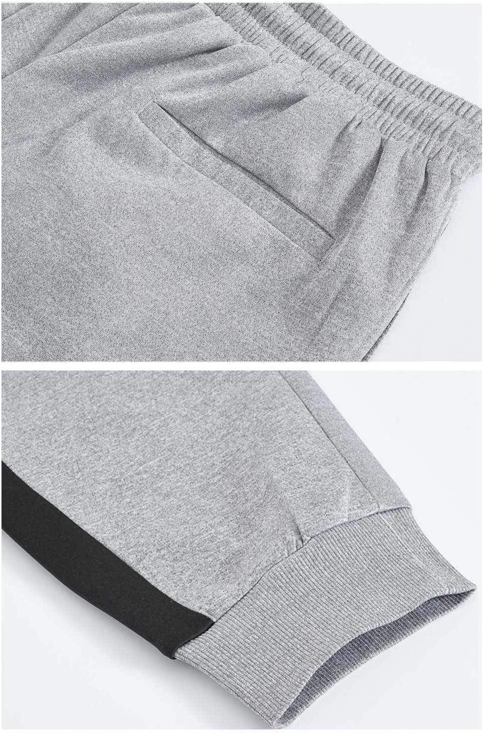 imageTBMPOY Mens Tapered Joggers Workout Athletic Running Sweatpants Slim Fit Drawstring Pants with Pockets
