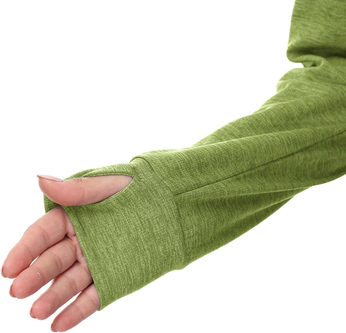 imageTBMPOY Womens UPF 50 Sun Protection Hoodie Jackets Light Weight Long Sleeve Shirts Hiking Outdoor Full Zip Tops11fruit Green