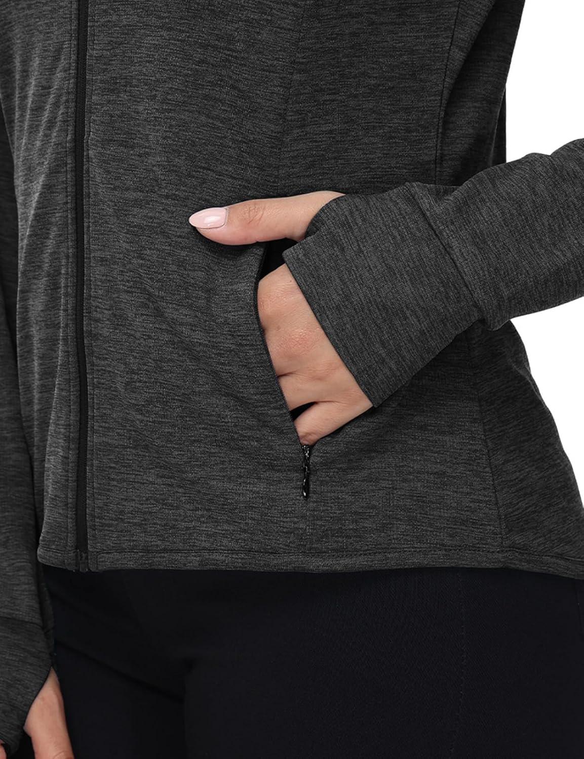 imageTBMPOY Womens UPF 50 Sun Protection Hoodie Jackets Light Weight Long Sleeve Shirts Hiking Outdoor Full Zip Tops1dark Grey