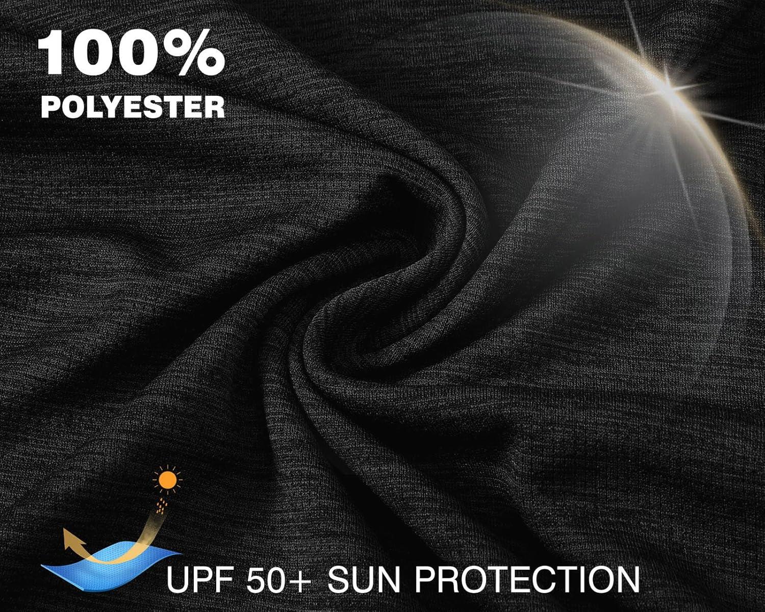 imageTBMPOY Womens UPF 50 Sun Protection Hoodie Shirt Long Sleeve Fishing Hiking Outdoor UV Shirt Lightweight12black