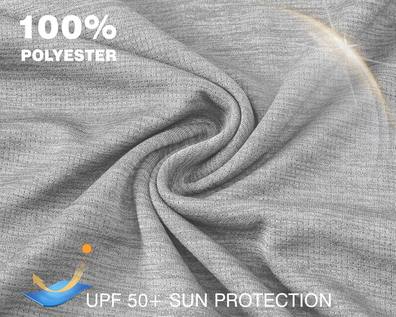 imageTBMPOY Womens UPF 50 Sun Protection Hoodie Shirt Long Sleeve Fishing Hiking Outdoor UV Shirt Lightweight17grey