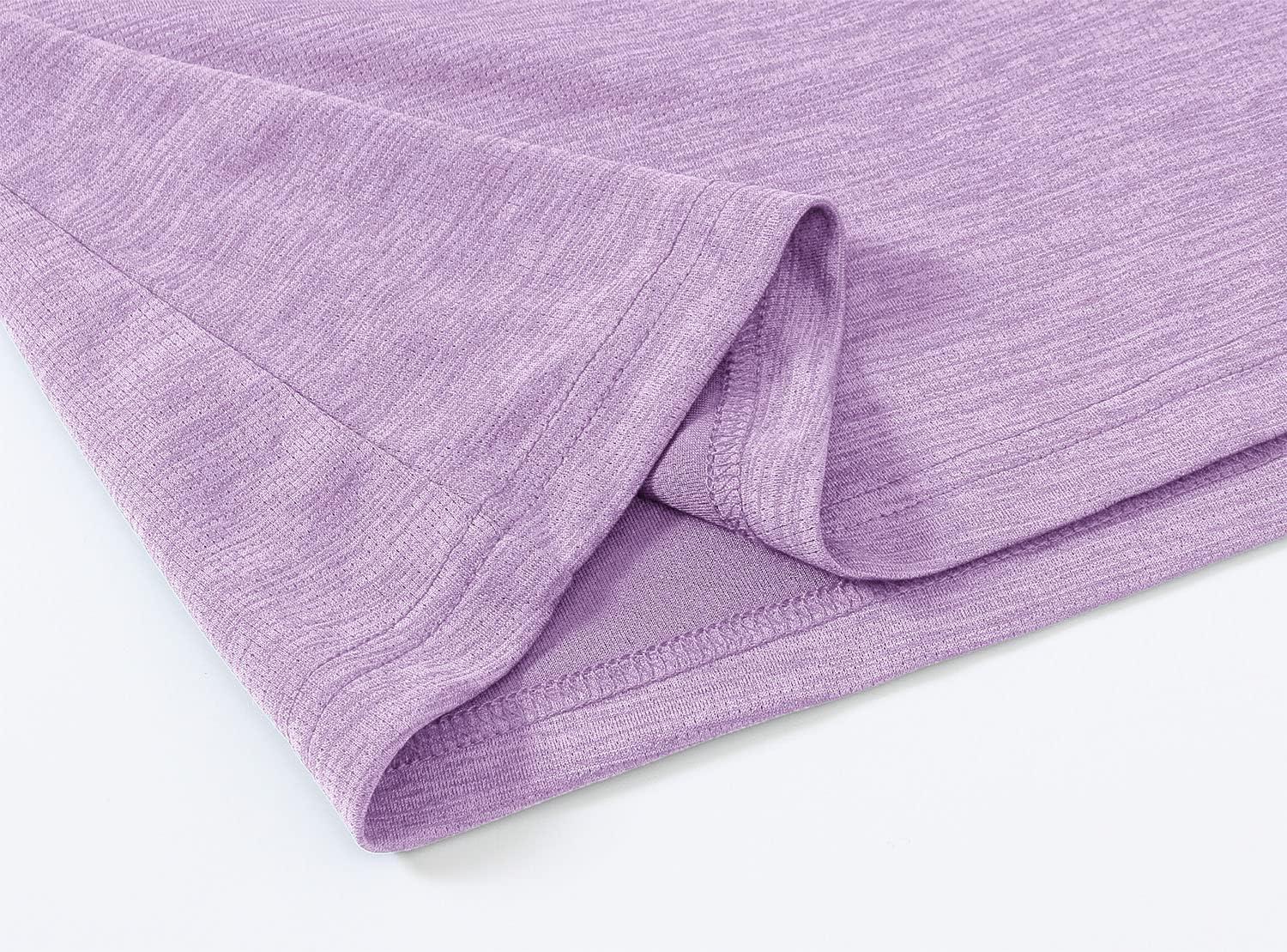 imageTBMPOY Womens UPF 50 Sun Protection Hoodie Shirt Long Sleeve Fishing Hiking Outdoor UV Shirt Lightweight20light Purple