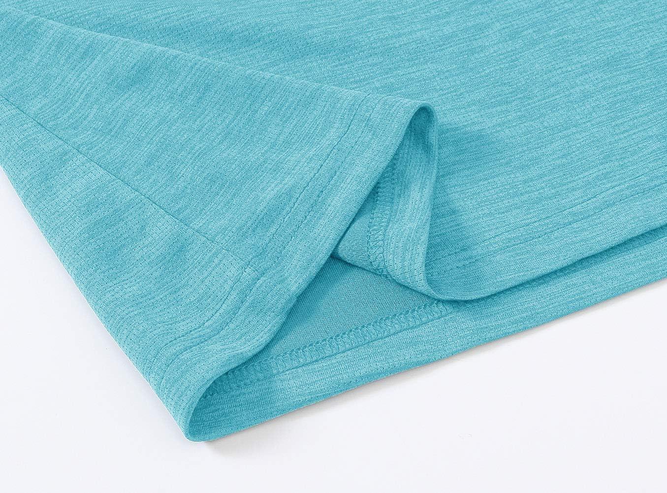 imageTBMPOY Womens UPF 50 Sun Protection Hoodie Shirt Long Sleeve Fishing Hiking Outdoor UV Shirt Lightweight5light Blue