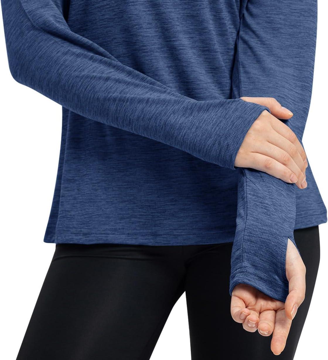 imageTBMPOY Womens UPF 50 Sun Protection Hoodie Shirt Long Sleeve Fishing Hiking Outdoor UV Shirt Lightweight7navy