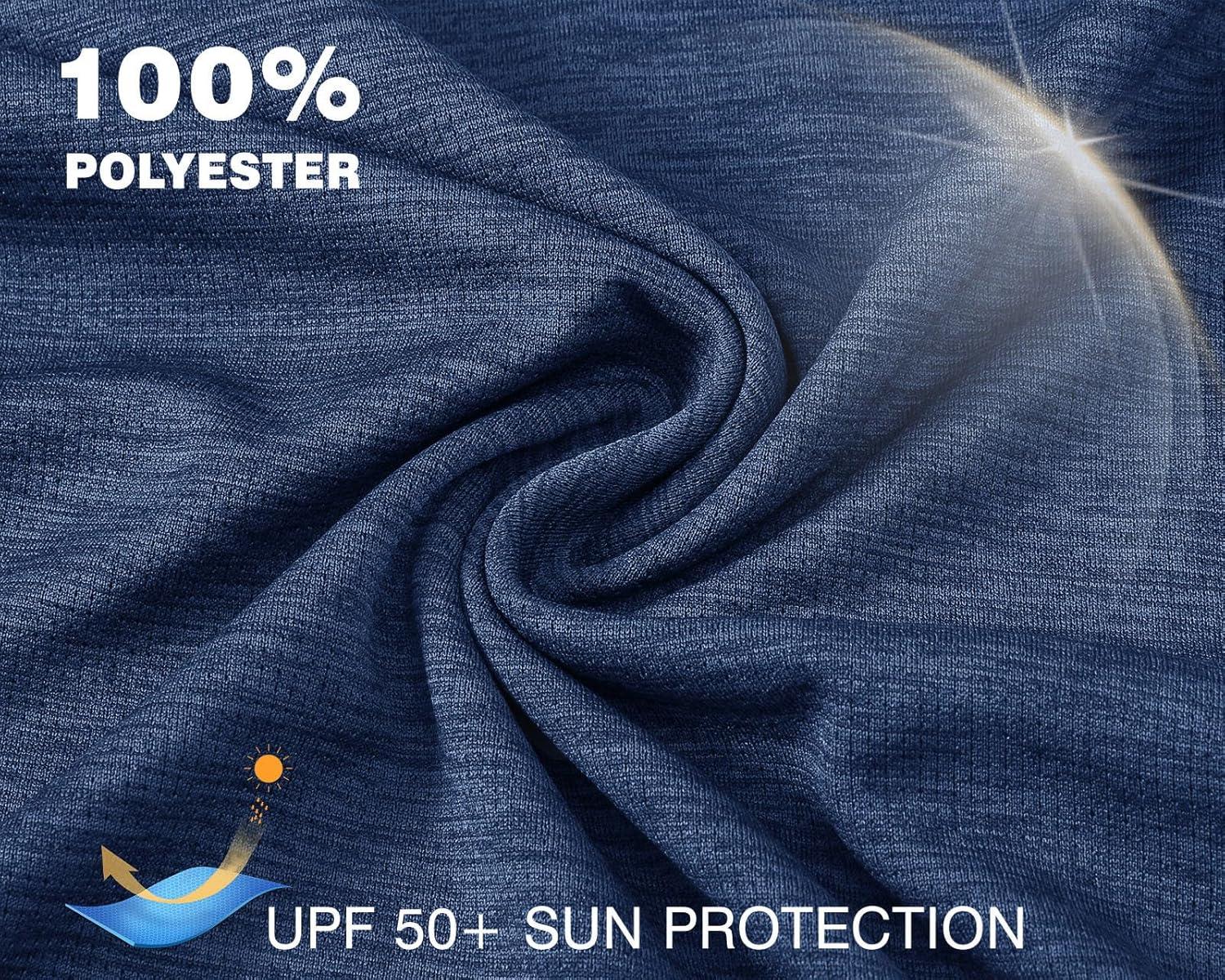imageTBMPOY Womens UPF 50 Sun Protection Hoodie Shirt Long Sleeve Fishing Hiking Outdoor UV Shirt Lightweight7navy