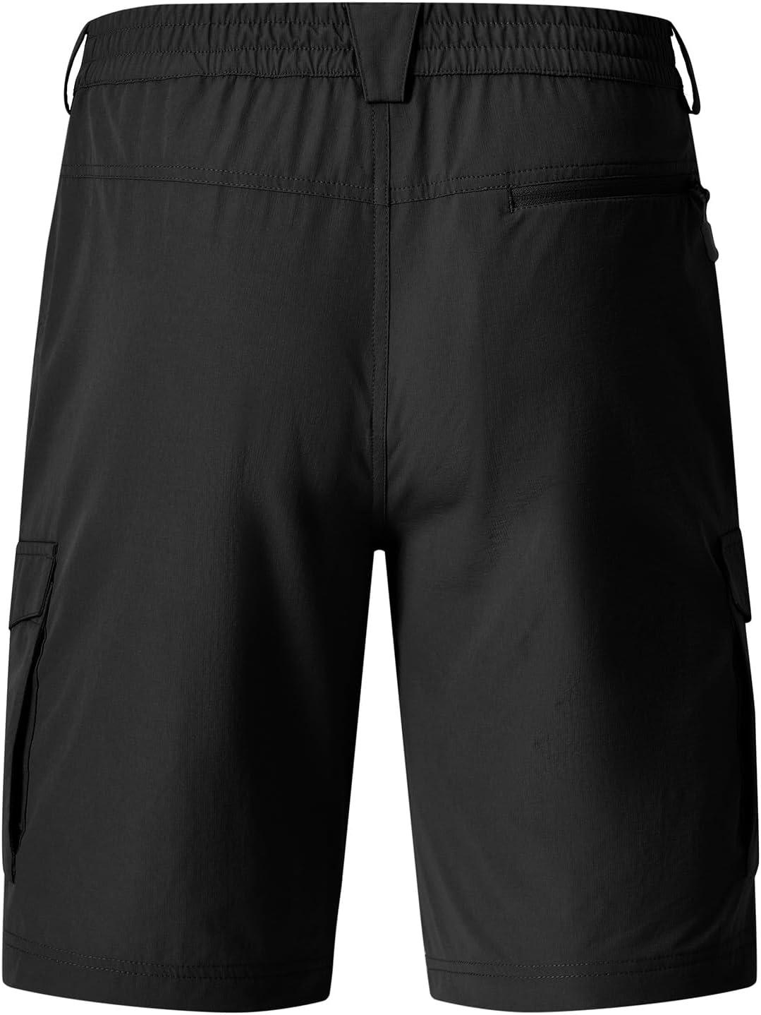 imageTBMPOY mens Cargo Shorts01black