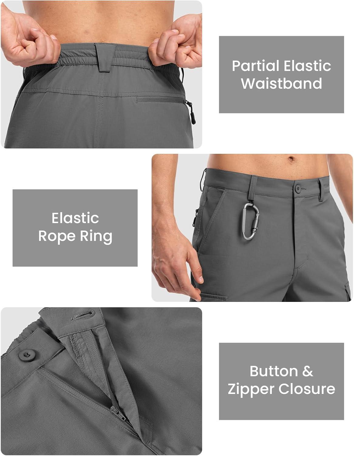 imageTBMPOY mens Cargo Shorts01dark Grey