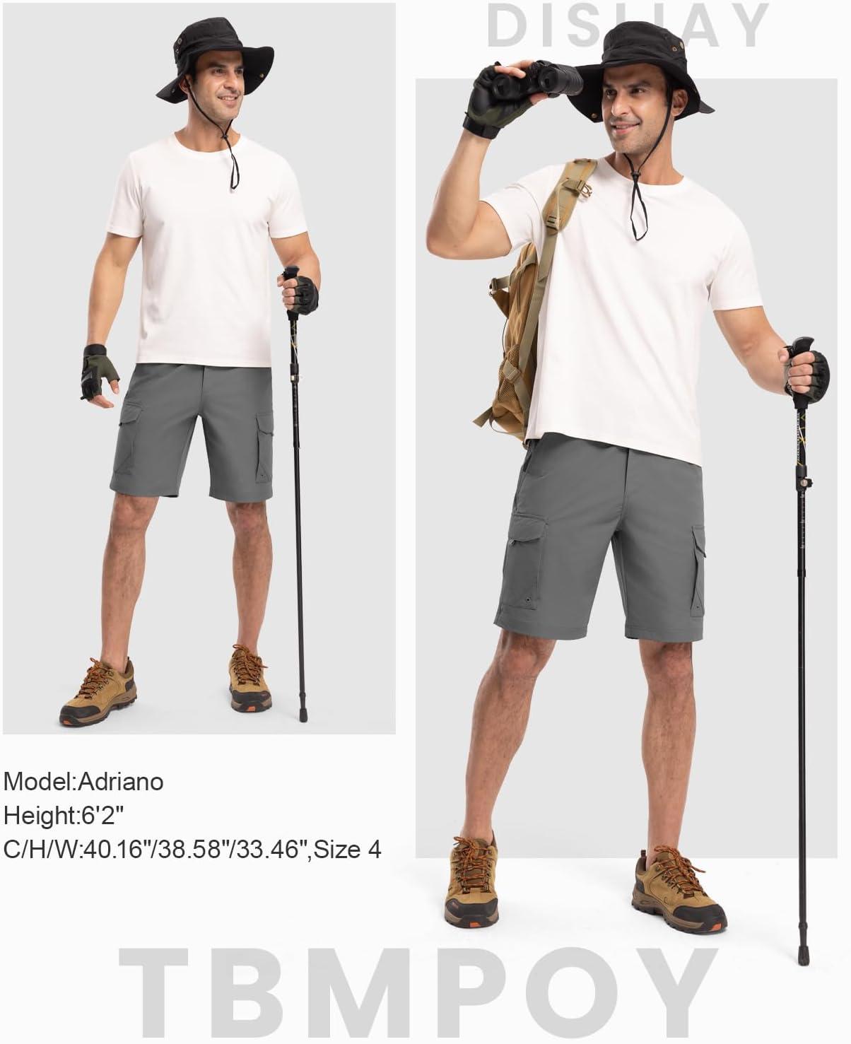 imageTBMPOY mens Cargo Shorts01dark Grey