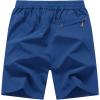 imageTBMPOY Mens 7quot Running Hiking Shorts Quick Dry Athletic Gym Outdoor Sports Workout Short 3 Zipper PocketsA8royal Blue