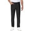imageTBMPOY Mens Golf Pants Stretch Relaxed Fit with 5 Pockets Comfortable Lightweight Work Dress Pants Summer Casual SlacksBlack02