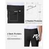 imageTBMPOY Mens Golf Pants Stretch Relaxed Fit with 5 Pockets Comfortable Lightweight Work Dress Pants Summer Casual SlacksBlack02