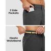 imageTBMPOY Mens Golf Shorts 7quot Stretch Dress Casual Elastic Waist Short Quick Dry Lightweight Hiking Shorts with 4 PocketsDark Grey