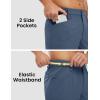 imageTBMPOY Mens Golf Shorts 7quot Stretch Dress Casual Elastic Waist Short Quick Dry Lightweight Hiking Shorts with 4 PocketsDenim Blue