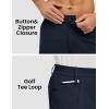 imageTBMPOY Mens Golf Shorts 7quot Stretch Dress Casual Elastic Waist Short Quick Dry Lightweight Hiking Shorts with 4 PocketsNavy
