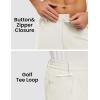 imageTBMPOY Mens Golf Shorts 7quot Stretch Dress Casual Elastic Waist Short Quick Dry Lightweight Hiking Shorts with 4 PocketsOffwhite