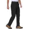 imageTBMPOY Mens Hiking Cargo Pants Lightweight Waterproof Quick Dry Outdoor Summer Fishing Camping Mountain PantC13black