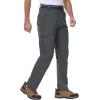 imageTBMPOY Mens Hiking Cargo Pants Lightweight Waterproof Quick Dry Outdoor Summer Fishing Camping Mountain PantC14dark Grey