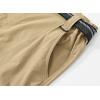 imageTBMPOY Mens Hiking Cargo Pants Lightweight Waterproof Quick Dry Outdoor Summer Fishing Camping Mountain PantC15khaki