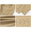 imageTBMPOY Mens Hiking Cargo Pants Lightweight Waterproof Quick Dry Outdoor Summer Fishing Camping Mountain PantC15khaki