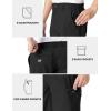 imageTBMPOY Mens Hiking Cargo Shorts 9quot Lightweight Water Resistant Quick Dry Work Shorts 6 Pockets for Travel Camping TacticalBlack