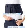 imageTBMPOY Mens Hiking Cargo Shorts 9quot Lightweight Water Resistant Quick Dry Work Shorts 6 Pockets for Travel Camping TacticalNavy