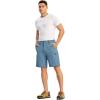 imageTBMPOY Mens Hiking Cargo Shorts 9quot Lightweight Water Resistant Quick Dry Work Shorts 6 Pockets for Travel Camping TacticalStone Blue